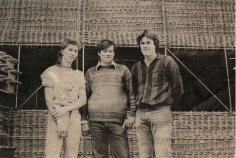 Somerset Willow Team who created the Worlds largest hot air balloon basket