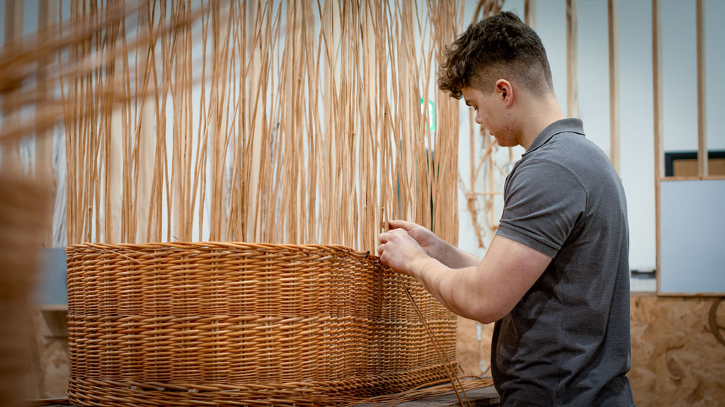 A training apprentice