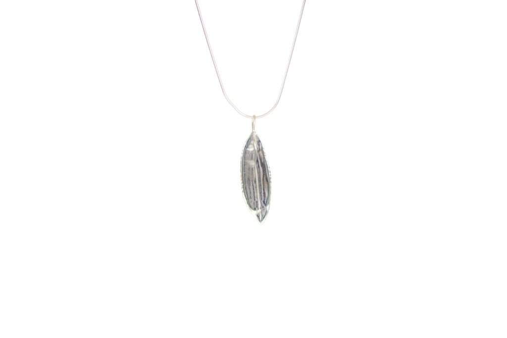 Silver Salix Necklace